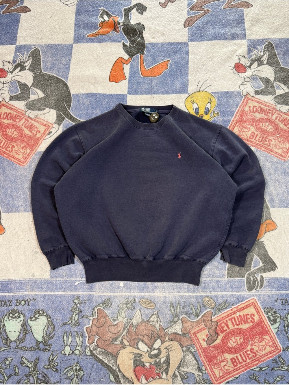 Vintage polo crewneck sweatshirt